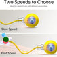 Interactive Cat Toys for Indoor Cats - Kitten Toy with Speedy Tail 2.0, Automatic Cat Toys for Bored Indoor Adult Cats, Motion-Activated, 2025 New Upgraded, USB Rechargeable (Yellow)