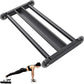Glute Ham Glider, Multi-Functional Hamstring Roller with Smooth Wheels, V-Bar for Hamstring Curls, Ab Glider Workout & Core Strength Training