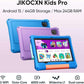 Kids Tablet, Android 15 Tablet for Kids 10 inch Octa-Core with Case, 24GB RAM 64GB ROM 1TB TF Card Expandable for Toddler Children, Parental Control, Dual Camera, BT5.0, WiFi, Gift (Purple)