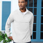Aulemen Men's Casual Quarter Zip Pullover-Athletic Windbreaker Lightweight Jackets Hiking Golf for Men Mock Neck with Pockets