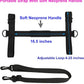 WISDING Yoga Mat Strap, Portable Yoga Mat Sling, Picnic Blanket Strap with Adjustable Shoulder Strap & Handle for Festivals Picnics Camping Motorcycle Bedroll Pilates