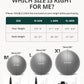 Trideer Yoga Ball – Anti-Burst Exercise Ball for Pregnancy, Office, Birthing, Stretching & Core Workout – Home Gym & Therapy