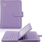 Melsbrinna Rfid Passport Holder for Travel women/Men, Cute Passport Wallet Rfid Blocking Card Slots, Rfid Passport Cover/CaseTravel Wallet, Passport Book Holder (1, Purple)