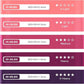 Resistance Bands for Working Out, Exercise Bands with 5 Resistance Levels Fit for Home Fitness, Strength Training, Natural Latex Resistance Band Include Instruction Guide and Carry Bag