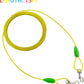 Petest 15ft Tie-Out Cable with Crimp Cover for Small Dogs Up to 35 Pounds