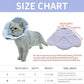 Soft Cat Recovery Collar,Adjustable Dog Cat Cone,Dog Protective Cone Collar After Surgery,for Kitten and Puppy,Small,Blue