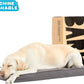 Barkbox Orthopedic Dog Bed with Memory Foam, Premium Comfort for Dogs and Puppies, Large Sized Dog Bed for Joint Relief and Restful Sleep, Durable and Easy to Clean - Grey, Large