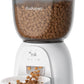 5L/21 Cup Automatic Cat Feeder, Timed Cat Dry Food Dispenser, Automatic Pet Feeders Dual Power Supply, 6 Meal Programmable 1-20 Portion Cats Feeder, Auto Dog Feeders,Pet Food Dispenser for Cats, Puppy