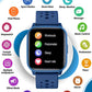 Kids Smart Watch, Smart Watch for Kids 4-16 Years Old with Sleep Mode, 19 Sports Mode, Pedometer, Birthday Gift for Boys Girls, Blue