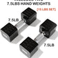 15LB 20LB 50LB Adjustable Dumbbell Set Free Weights Dumbbells Set for Women Men Hand Weights Sets Adjust Dumbbell Weight Sets for Home Gym Exercise Workout Strength Training Equipments