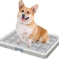 Smart Paws Corgi Potty Training Toilet,French Bulldog Training Tray,Pet Pads Holder,Dog Toilet 65X52CM