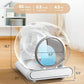 Self Cleaning Cat Litter Box, Ultra-Safe Protection Automatic Cat Litter Box, APP Control/Lower Entry/Large Capacity with 3 Rolls Liners & Mat LELOPETS