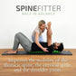 Spinefitter by Sissel, Back Stretcher for Lower-Back Pain Relief, Back-Cracking Device, Back Cracker, Upper- and Lower-Back Stretcher, Back Decompression Device, Lumbar Stretcher, Green
