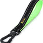 PLUTUS PET 10 Inch Short Dog Leash for Large Dogs with Locking Carabiner Clip & Padded Handle（10”, Black）