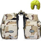 ZTZ Bike Bags for Bicycles Rear Rack, Waterproof Rear Bike Rack Bag with Rain Cover and Reflective Trim