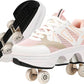 CHSSIH Roller Skate Shoes for Girls, Kids, Women, Men & Adults – Retractable Shoes with Wheels | Pop-Out High Roller Skating Shoes That Turn Into Sneaker Skates