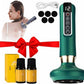Electric Handheld Cellulite Massager -12 Adjustable Suction Modes for Anti-Cellulites Massage Therapy, Rechargeable Cordless Cellulite Remover Tool for Legs/Belly/Thighs/Arms/Butt(Green)