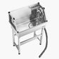 VEVOR Stainless Steel Dog Washing Station, 34 inch Pet Grooming Tub w/Faucet & Showerhead & Soap Holder & Play Balls Simple Dog Bathtub for Multiple Pets, Home Washing Sink