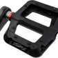 FOOKER MTB Pedals Mountain Bike Pedals 3 Bearing Non-Slip Lightweight Nylon Fiber Bicycle Platform Pedals for BMX MTB 9/16"