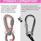 Dog tie Out Cable, 10/20/25/30/50/70/100 feet, Suitable for Dogs up to 350 pounds, Dog Cable with Swivel Buckle, Lightweight, Non-Winding, for Outdoor Camping, Yard Dog Cable (Pink, 10FT)
