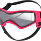 QUMY Dog Goggles UV Protection for Small to Medium Breed, Dog Sunglasses Windproof Anti-Fog Dustproof Snowproof, Puppy Glasses for Outdoor Riding Driving with Comfortable Frame Adjustable Straps