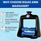Roleo Arm and Hand Massager; Deep Tissue Forearm, Hand, and Wrist Pain Relief; Arm Roller; Portable. Strong Therapeutic Massage. Invented by a LIC. Massage Therapist. See Our Video. New Sleek Look