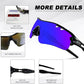 BangLong Polarized Sports Sunglasses Cycling Sun Glasses for Men Women with 5 Interchangeable Lenes for Running Baseball Golf