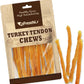 Afreschi Soft Turkey Tendon Strip 3.5 oz, Dog Treats for Soft Series, All Natural Human Grade Dog Treat, Suitable for Training chew, USA-Sourced Turkey Tendon, Rawhide Alternative, Soft Stick