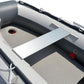 BRIS 8.2 Ft Inflatable Boat Inflatable Pontoon Dinghy Raft Tender Boat with Air-Deck Floor