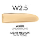 L'Oreal Paris True Match Super-Blendable Foundation, Medium Coverage Liquid Foundation Makeup, W2.5, Light Medium, 1 Fl Oz