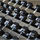 Rubber Hex Chrome Dumbbell Complete Package Set