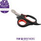 RYAN'S PET SUPPLIES Paw Brothers Small Medium Dog & Cat Nail Clipper Scissor and Trimmer, Easy to use, Toenail Claw, Professional Stainless Steel Blade Grooming Tool for Pets