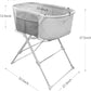 Portable Dog Bathtub, Elevatable Dog Washing Station for Bathing Shower and Grooming, Collapsible Dog Bath Tub for Small/Medium/Large Dogs, Cats & Other Pet (Large Dogs Bathtub)