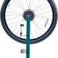 Bicycle Wheel Truing Stand, 360° Swivel Bike Workstands Truing Stand Bicycle Wheel Balancer Adjustable Width 3.5-5.9 Inches with Utility Knob for Wheels Of Children's Bikes, Folding Bikes