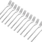 Crab Stainless Steel Forks,Escargot Fork 3 Prong Tasting Appetizer Forks Portable Cocktail Salad Fruit Forks for Party Travel,Set of 12, 5 Inches (12 Pcs)