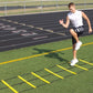 Dual Agility Training Ladder (15 feet Long Double Ladder) Flexible Rungs with Handles and Carrying Bag