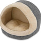 Best Pet Supplies Cozy Cat Cave by - Gray, 17 x 15 x 14