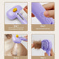 ROJECO 3-in-1 Pet Steam Brush for Cats&Dogs - Detangling Comb with Adjustable Mist, Handheld Deshedding Grooming Tool for Long/Short Hair, Massage Brush & Shedding Control Gift,Cordless,Purple