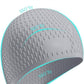 Tripsky Silicone Swim Cap,Comfortable Bathing Cap Ideal for Curly Short Medium Long Hair, Swimming Cap for Women and Men, Shower Caps Keep Hairstyle Unchanged…