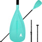 SUP Paddle - 3-Piece Adjustable Aluminium SUP Paddle with Glass Fiber Blade for Surfing, Floating, Water Sports