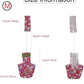 2 PCS Cute Birds Suit Parrots Holiday Reusable Pink&Blue Decoration Pet Bird Clothes for Parrot Pet Chicks