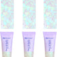 Face Body Glitter, Hair Glitter Sparkles Chunky Face Glitter Gel for Girls Makeup Singer Concerts Mermaid Festival Sequins Face Paint (3pc White)