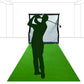 10ft, 15ft, 25ft Sports Practice Netting Sturdy Net Hitting Throwing Pitching Net 150LB Impact Hit Tested Nylon Mesh Netting for Golf, Baseball, Softball, Hockey, Soccer, LAX