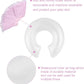 CuteBone Inflatable Dog Cone Alternative for Large Dogs After Surgery-Double Adjustable Neck Range P23SO00101XL