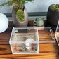 Insect breeding Box Reptile Feeding Box, Waterproof Enclosure Enclosure for arboreal Tarantula Scorpion Sling Lizards Snake Gecko Jumping Spider Snail Isopods (3.9 * 3.3 * 2.3inch)