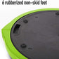 Bosu Balance Ball Exercise Trainer, Home Gym Equipment w/ Guided Workouts & Pump, 26", Blue - Inflatable Fitness Platform for Strength Training, Standing, Balancing, and Core Workout