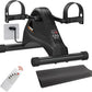 TODO Motorized Pedal Exerciser Mini Exercise Bikes, Under Desk Bike Peddler Exerciser for Seniors Rehab and Arm Leg Physical Therapy