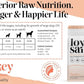 Freeze Dried Raw Dog Food - Premium Turkey and Salmon Flavor with High Protein and Grain Free Dog Food for All Breeds and Picky Eaters - Versatile as Meal Topper, Snack, and Treats, 5 Oz