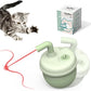 Automatic Laser Cat Interactive Toy - Self-Balancing 360° Auto-Spin Laser Pointer with Catnip Hole, Triple-Sensory – Kitten Sight, Smell & Touch, Boredom Relief Toys for Indoor Adult Cats