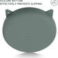 Coomazy Silicone Slow Feeder Dog Cat Bowls, Interactive Puzzle Toy for Pets Food Training, Keeps Dogs Cats Busy, Prevents Puppy Kitty Overeating (Dark Green, 1.4Cup)